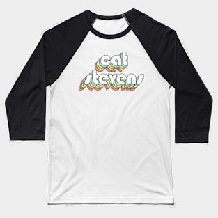 Retro Cat Stevens Baseball T-Shirt